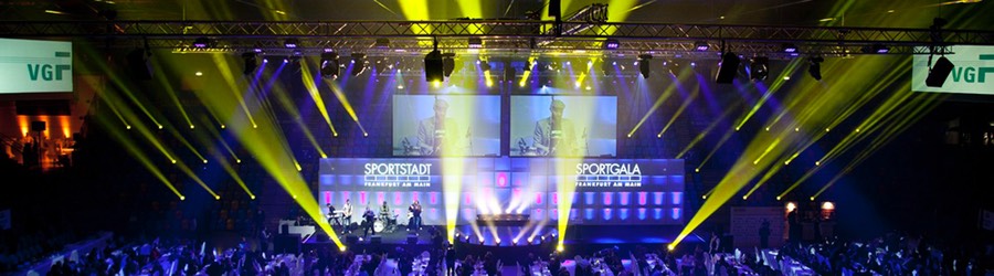 Sportgala Sportlerehrung Stadt Frankfurt am Main 2011 Ballsporthalle Höchst 2 SANDBURG event production support