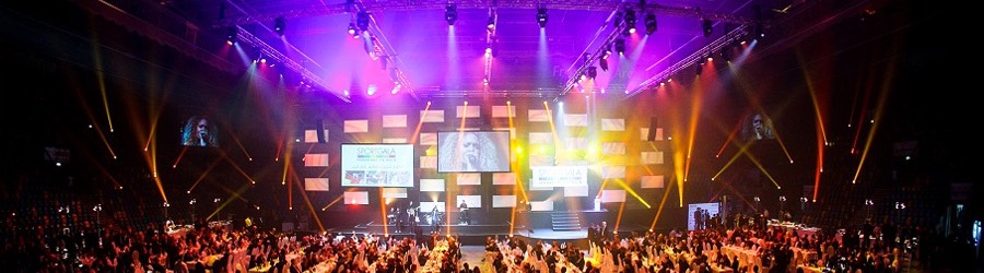 Sportgala Sportlerehrung Stadt Frankfurt am Main 2013 Fraport Arena 1 SANDBURG event production support
